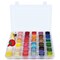 Peirich Embroidery Floss Cross Stitch Supplies, Friendship Bracelets String Kit Embroidery Floss Kit Cross Stitch Kits with Organizer Sewing Boxes Cross Stitch Tools - Gift for Christmas Birthday